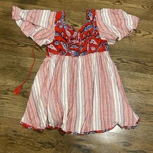 FREE PEOPLE MINI DRESS W/ POCKETS